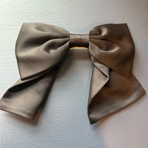 Hair Bow Set - J. Crew, Club Monaco - Black, Gray, and Plaid - Picture 5 of 5